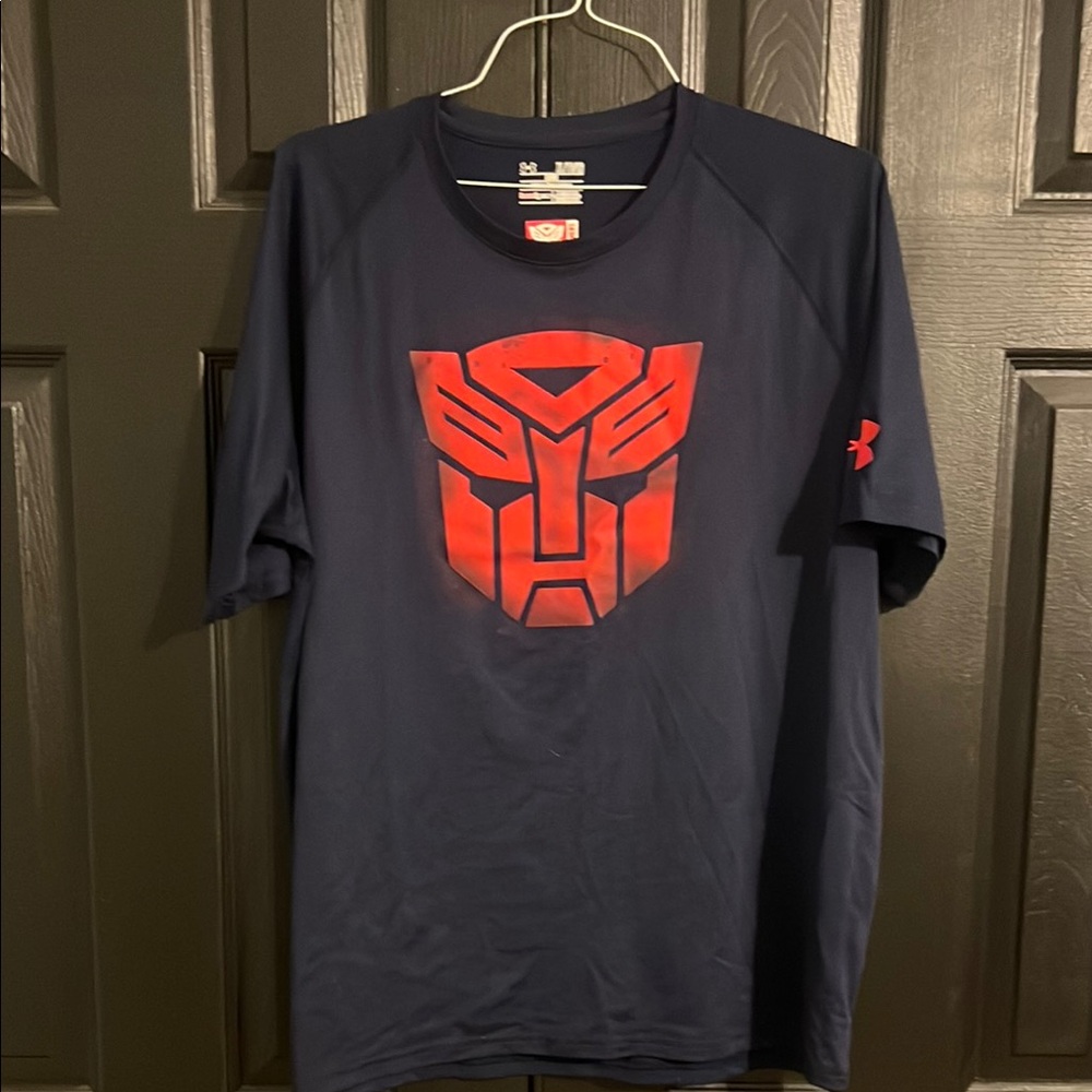 Under Armour Navy Blue Graphic Men's Shirt